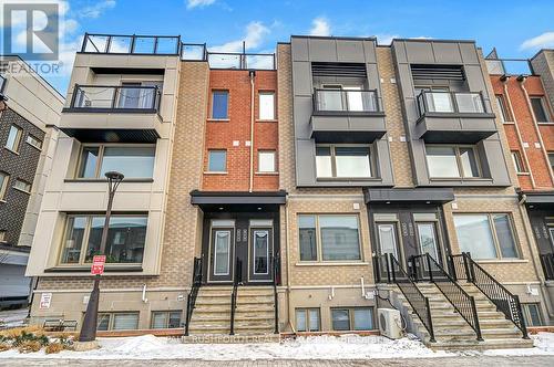 573 Ozawa, Ottawa, ON - Outdoor With Balcony With Facade