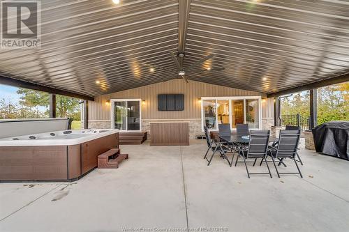 5474 Morris Line, Merlin, ON - Outdoor With Deck Patio Veranda With Exterior