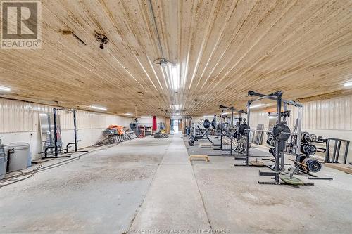 5474 Morris Line, Merlin, ON - Indoor Photo Showing Gym Room