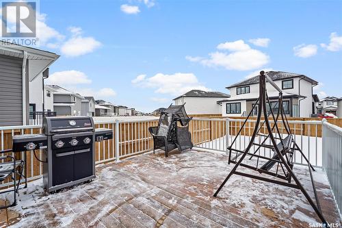 351 Barrett Street, Saskatoon, SK - Outdoor With Deck Patio Veranda With Exterior