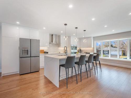 53 Wichey Rd, Toronto, ON - Indoor Photo Showing Kitchen With Stainless Steel Kitchen With Upgraded Kitchen