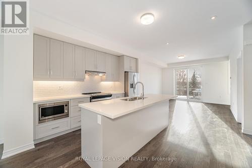 22 Folcroft Street, Brampton, ON - Indoor Photo Showing Kitchen With Stainless Steel Kitchen With Double Sink With Upgraded Kitchen