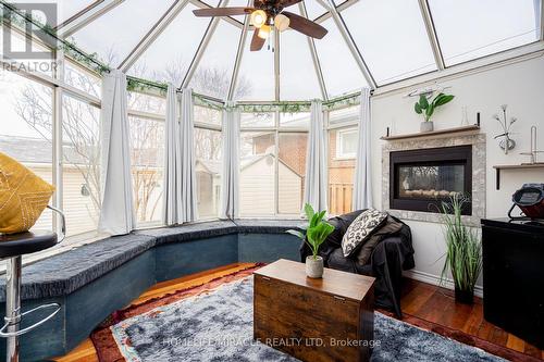 13 Foster Road, Mississauga, ON - Indoor Photo Showing Other Room With Fireplace