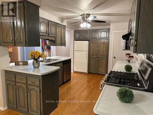 394073 County Road 12, Amaranth, ON - Indoor Photo Showing Kitchen With Double Sink