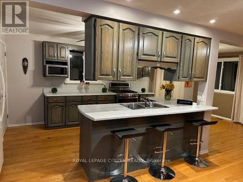 394073 County Road 12, Amaranth, ON - Indoor Photo Showing Kitchen With Double Sink