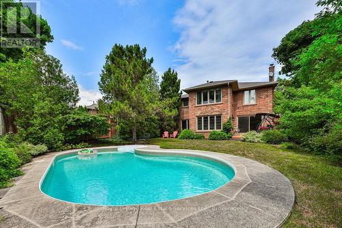 1260 Old Bridle Path, Oakville (1007 - Ga Glen Abbey), ON - Outdoor With In Ground Pool With Backyard