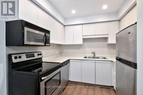 6 - 127 Alfred Street W, Blue Mountains (Thornbury), ON - Indoor Photo Showing Kitchen With Double Sink