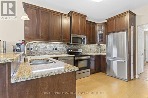 1177 Crossfield Avenue, Kingston (City Northwest), ON - Indoor Photo Showing Kitchen With Double Sink With Upgraded Kitchen