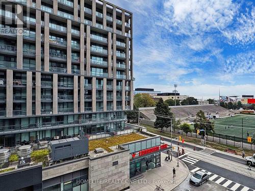 510 - 20 Joe Shuster Way, Toronto, ON - Outdoor With Balcony