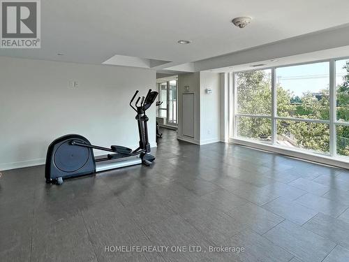 510 - 20 Joe Shuster Way, Toronto, ON - Indoor Photo Showing Gym Room