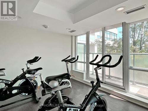 510 - 20 Joe Shuster Way, Toronto, ON - Indoor Photo Showing Gym Room