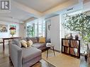 510 - 20 Joe Shuster Way, Toronto, ON  - Indoor Photo Showing Living Room 