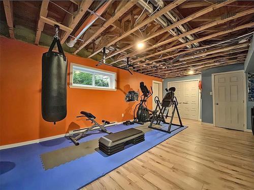 Family room - 671 Rue Des Bernaches, Saint-Lambert-De-Lauzon, QC - Indoor Photo Showing Gym Room