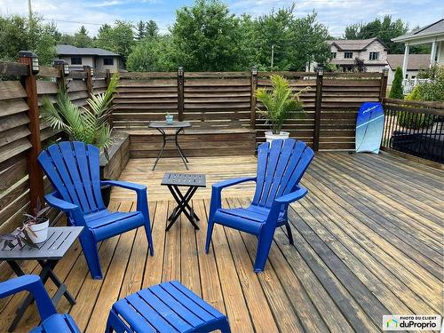 Patio - 671 Rue Des Bernaches, Saint-Lambert-De-Lauzon, QC - Outdoor With Deck Patio Veranda With Exterior