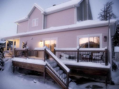 Back facade - 671 Rue Des Bernaches, Saint-Lambert-De-Lauzon, QC - Outdoor With Deck Patio Veranda With Exterior