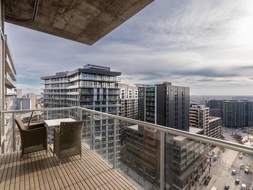 Balcony - Ph2104-1045 Rue Wellington, Montréal (Le Sud-Ouest), QC - Outdoor With View