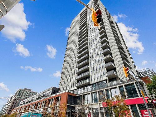 401-170 Sumach St, Toronto, ON - Outdoor With Balcony With Facade