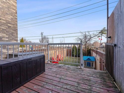 130 Bonspiel Dr, Toronto, ON - Outdoor With Deck Patio Veranda With Exterior