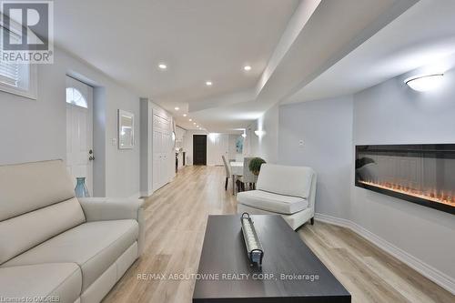 2304 Sovereign Street, Oakville, ON - Indoor Photo Showing Living Room With Fireplace