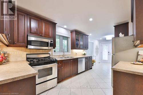 2304 Sovereign Street, Oakville, ON - Indoor Photo Showing Kitchen With Double Sink