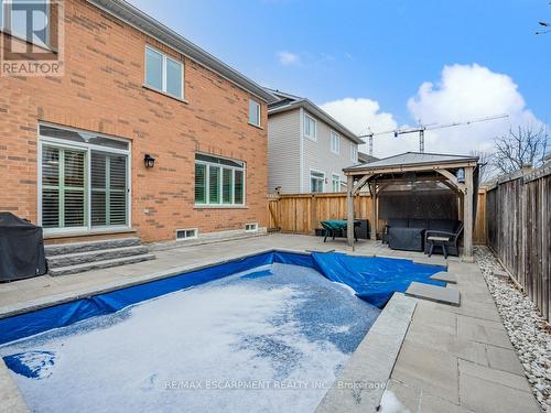 4834 Columbus Drive, Burlington, ON - Outdoor With In Ground Pool With Exterior