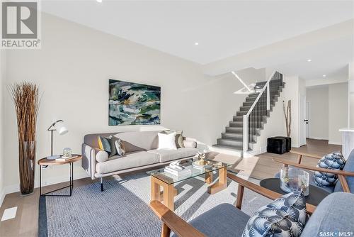 131 Leskiw Lane, Saskatoon, SK - Indoor Photo Showing Living Room