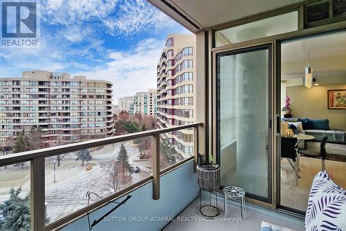 804 - 11 Townsgate Drive, Vaughan, ON - Outdoor With Balcony With Exterior