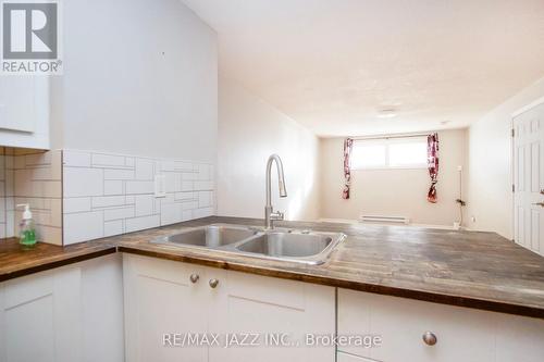 Lower - 1286 Sunningdale Avenue, Oshawa (Donevan), ON - Indoor Photo Showing Kitchen With Double Sink