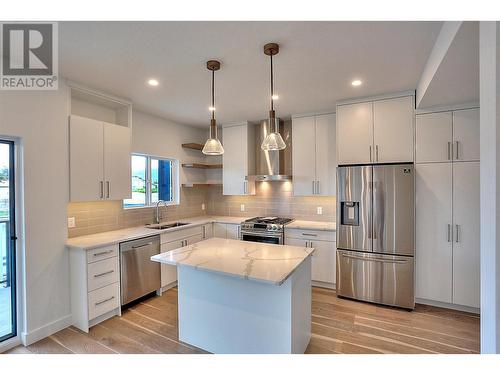 *Similar to Image* - 4499 Walker Road Unit# 3, Kelowna, BC - Indoor Photo Showing Kitchen With Stainless Steel Kitchen With Upgraded Kitchen