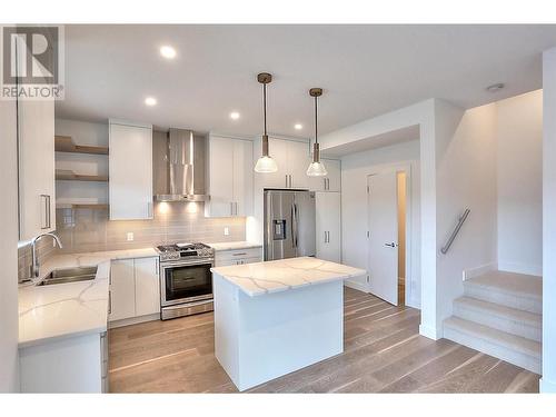 *SIMILAR TO IMAGE* - 4499 Walker Road Unit# 2, Kelowna, BC - Indoor Photo Showing Kitchen With Stainless Steel Kitchen With Double Sink With Upgraded Kitchen