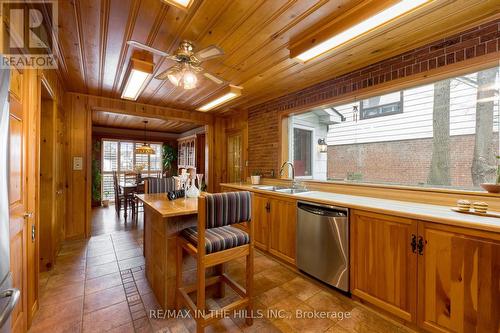 936 Dormer Street, Mississauga, ON - Indoor Photo Showing Kitchen With Double Sink