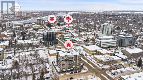 602 922 Broadway Avenue, Saskatoon, SK - Outdoor With View