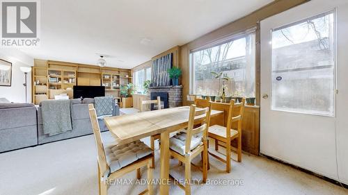 15 Foxwarren Drive, Toronto, ON - Indoor Photo Showing Living Room With Fireplace