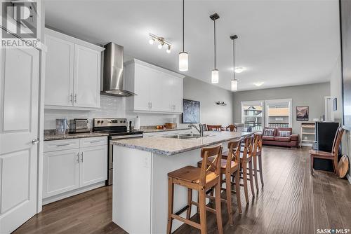 1629 Richardson Road, Saskatoon, SK - Indoor Photo Showing Kitchen With Double Sink