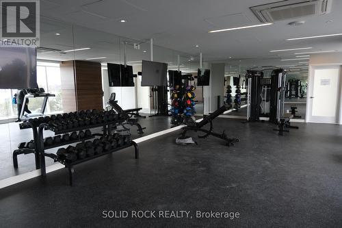 2307 - 805 Carling Avenue W, Ottawa, ON - Indoor Photo Showing Gym Room