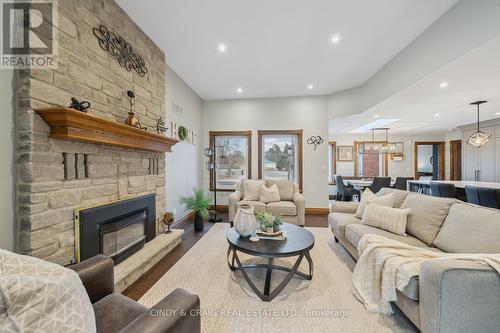 4215 Tooley Road, Clarington, ON - Indoor Photo Showing Living Room With Fireplace