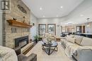 4215 Tooley Road, Clarington, ON  - Indoor Photo Showing Living Room With Fireplace 