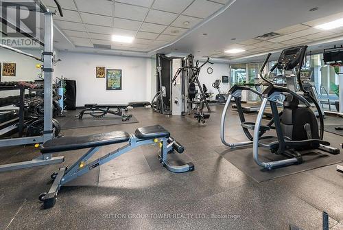 2205 - 2121 Lakeshore Boulevard W, Toronto, ON - Indoor Photo Showing Gym Room