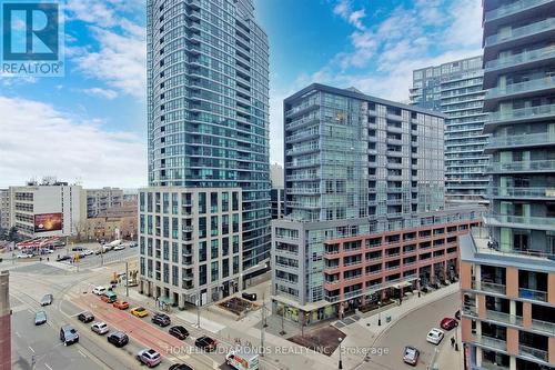 816 - 19 Bathurst Street, Toronto, ON - Outdoor With Balcony With Facade