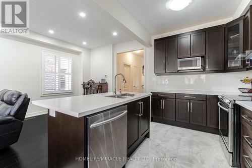 88 Humphery Street, Hamilton, ON - Indoor Photo Showing Kitchen With Double Sink With Upgraded Kitchen