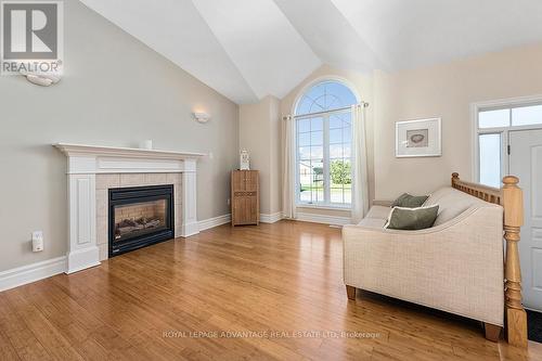 16 Railway Street, Perth, ON - Indoor Photo Showing Living Room With Fireplace