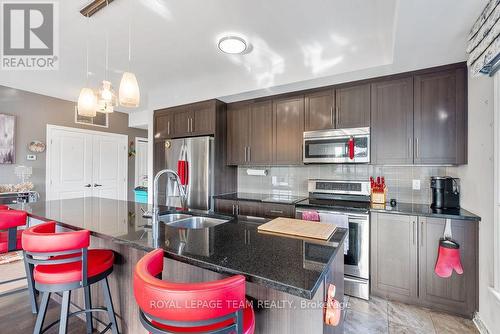 201 - 120 Prestige Circle, Ottawa, ON - Indoor Photo Showing Kitchen With Double Sink With Upgraded Kitchen