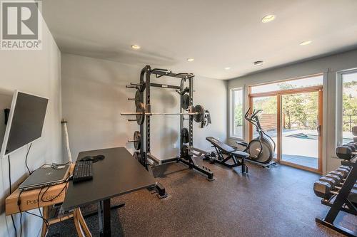 2089 Lawrence Avenue, Penticton, BC - Indoor Photo Showing Gym Room