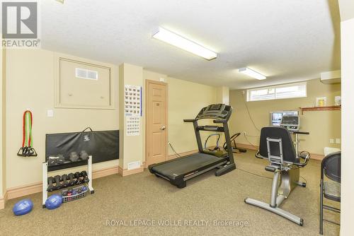 5A - 350 Doon Valley Drive, Kitchener, ON - Indoor Photo Showing Gym Room