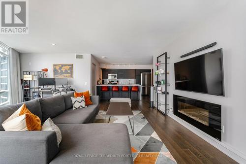 2805 - 361 Front Street W, Toronto, ON - Indoor Photo Showing Living Room With Fireplace