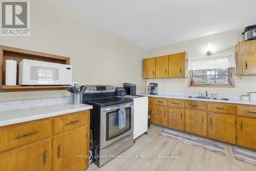 3 Louisa Street, Tweed, ON - Indoor Photo Showing Kitchen With Double Sink