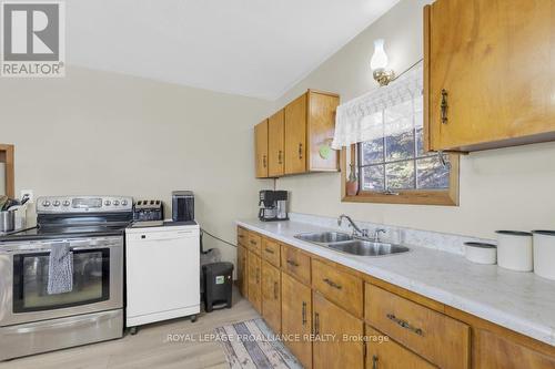 3 Louisa Street, Tweed, ON - Indoor Photo Showing Kitchen With Double Sink