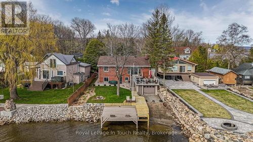 278 Robins Point Road, Tay (Victoria Harbour), ON - Outdoor With Deck Patio Veranda