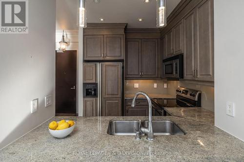 426 - 20 Burkebrook Place, Toronto, ON - Indoor Photo Showing Kitchen With Double Sink With Upgraded Kitchen