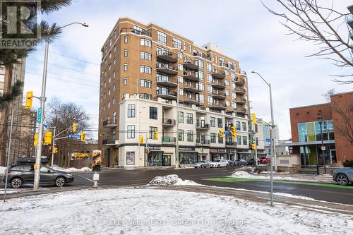 706 - 420 Berkley Avenue, Ottawa, ON - Outdoor With Balcony With Facade